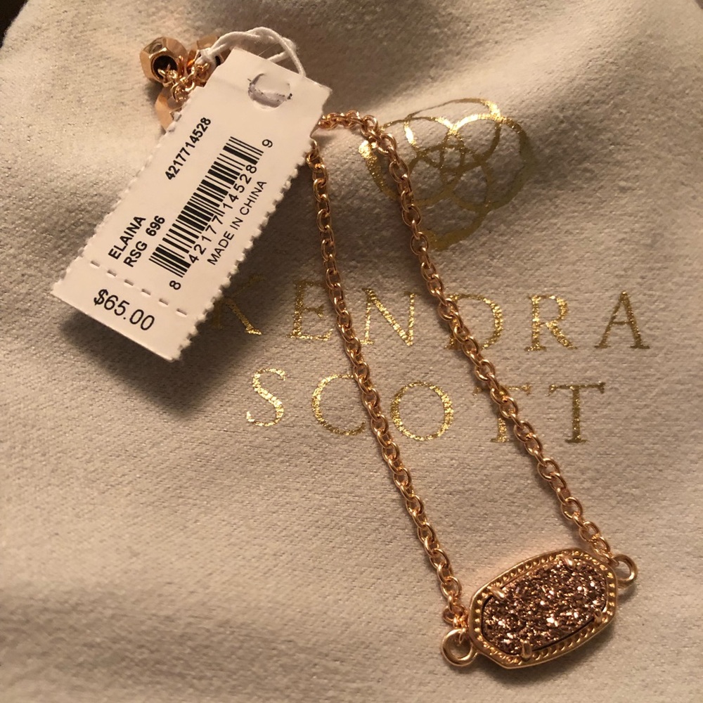 NWT Rose Gold Adjustable Bracelet In Rose Gold